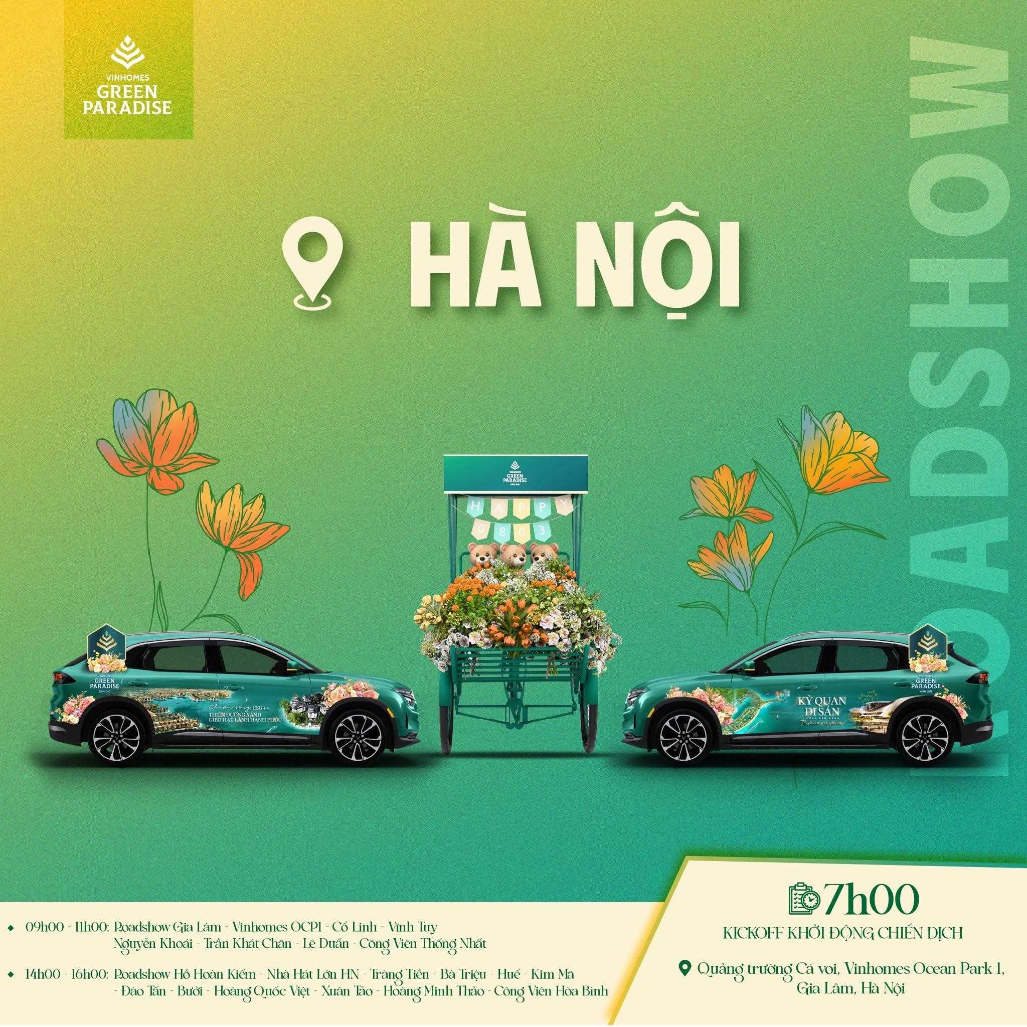 “SỨC SỐNG XANH TRIỆU NĂM” – THÔNG ĐIỆP VINHOMES GREEN PARADISE CẦN GIỜ GỬI TỚI PHÁI ĐẸP NGÀY 8/3