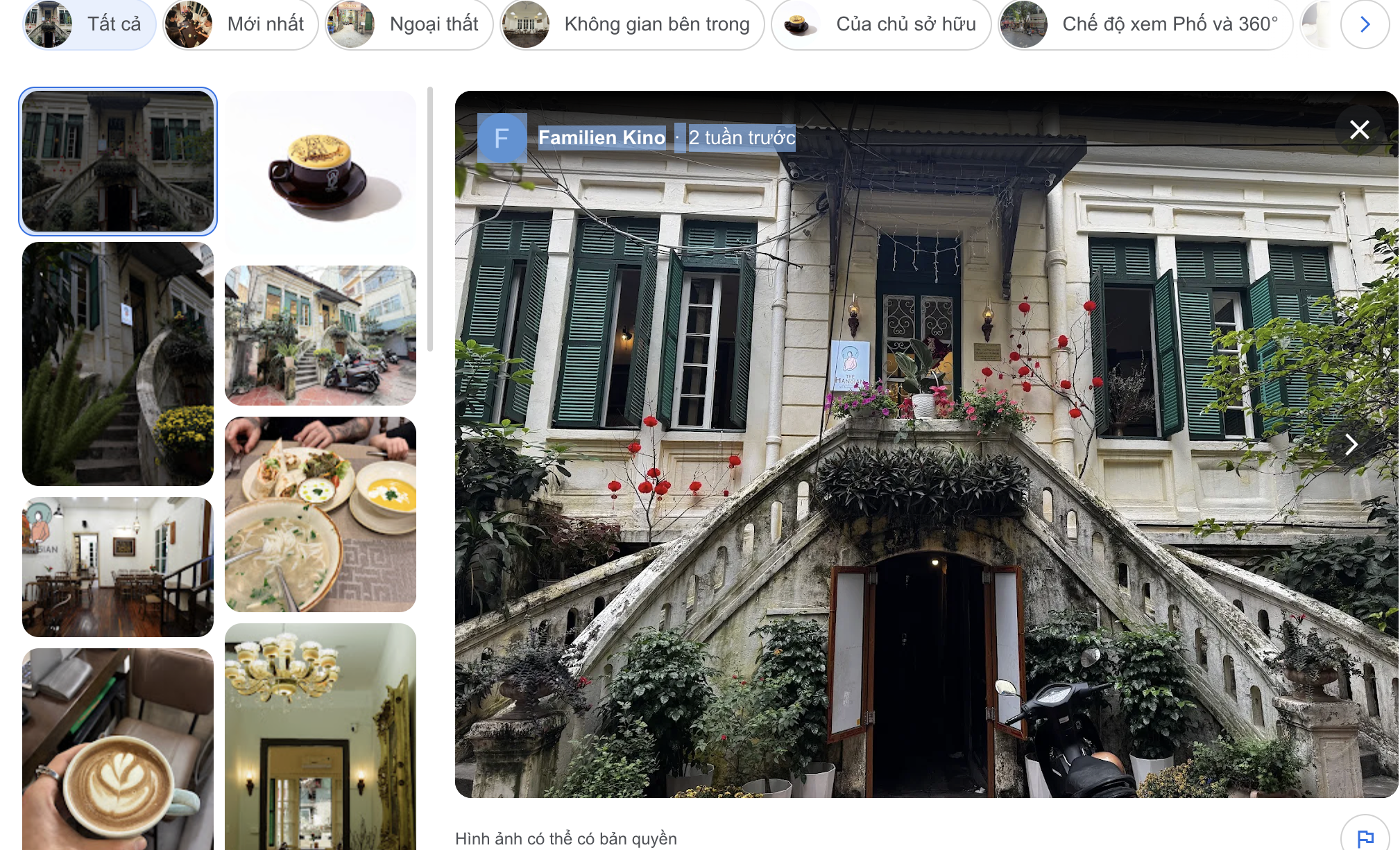 Khi chủ nhà hàng tự gõ tên quán của mình trên Google