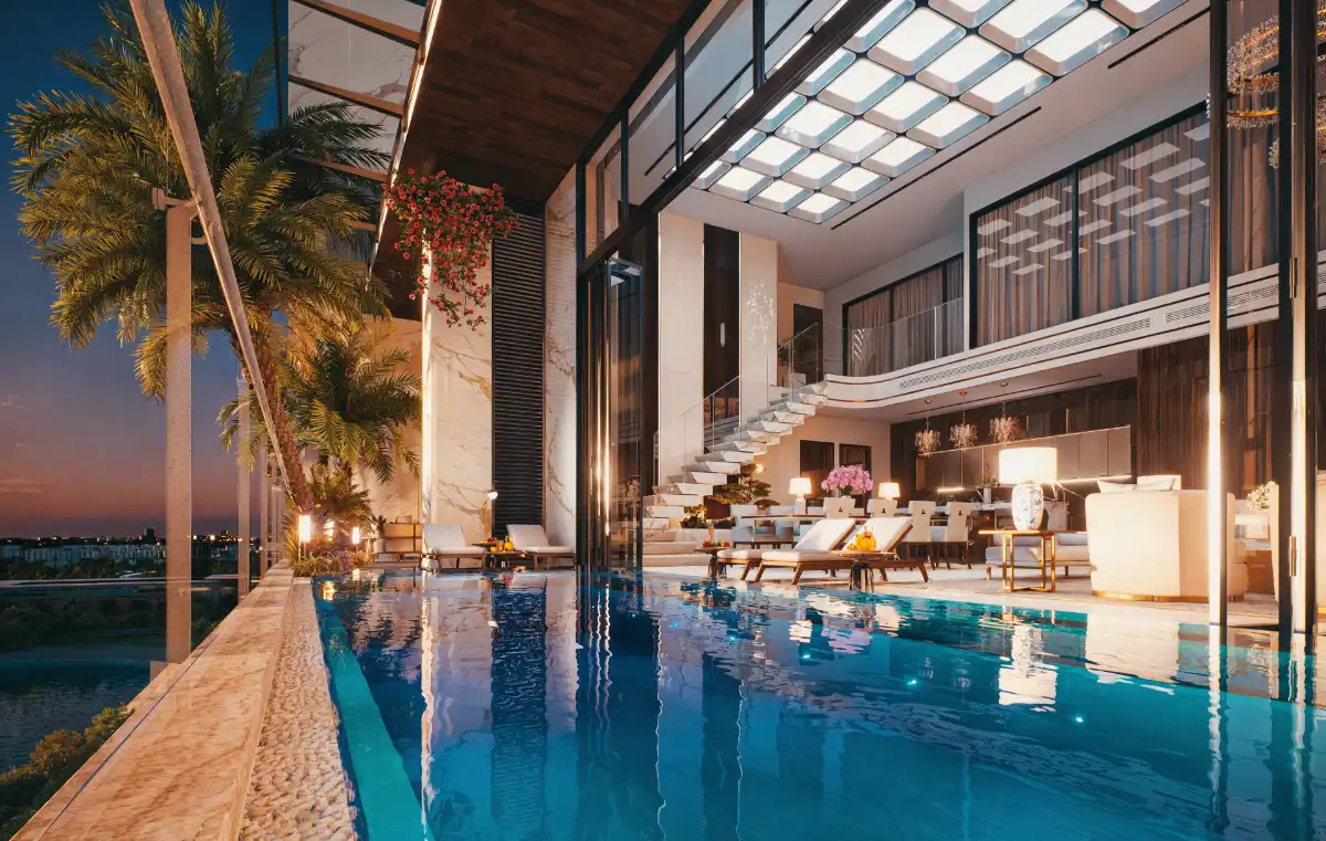 Noble Crystal Long Bien WorldHotels Residences: Bộ sưu tập tư dinh trên không độc bản với bể bơi và sân vườn riêng