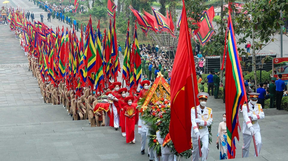 Giỗ Tổ Hùng Vương - Lễ hội Đền Hùng và Tuần Văn hóa - Du lịch Đất Tổ năm nay được tổ chức với quy mô rộng hơn.