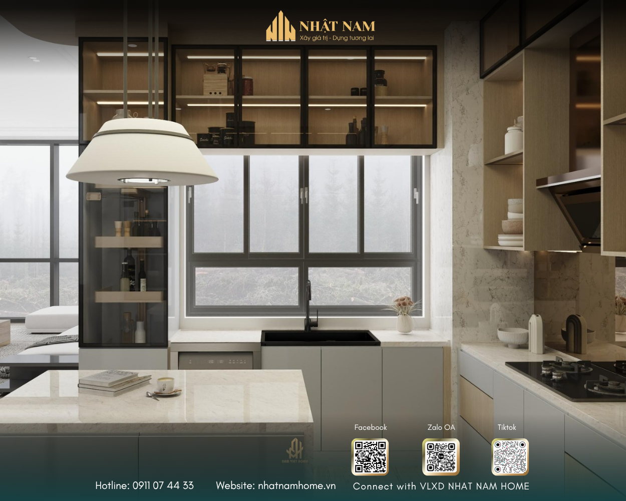 Đá Tự Nhiên Hay Đá Nhân Tạo và Lời Giải Từ Nhật Nam Home Cho Mặt Bếp Luôn Như Mới Sau Nhiều Năm Đỏ Lửa